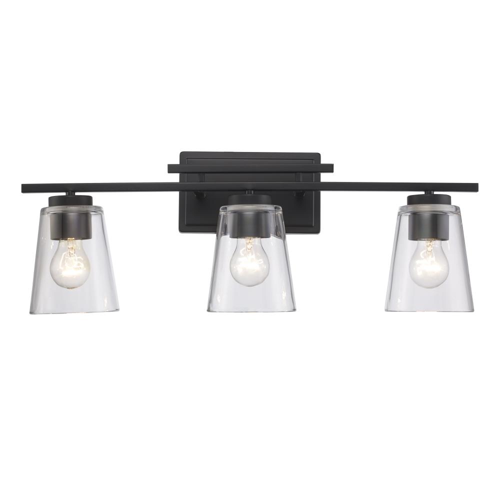 Iris Vanity Lighting Black