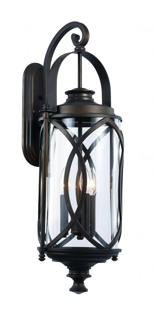 3LT WALL LANTERN-LG-INTERLOCKE