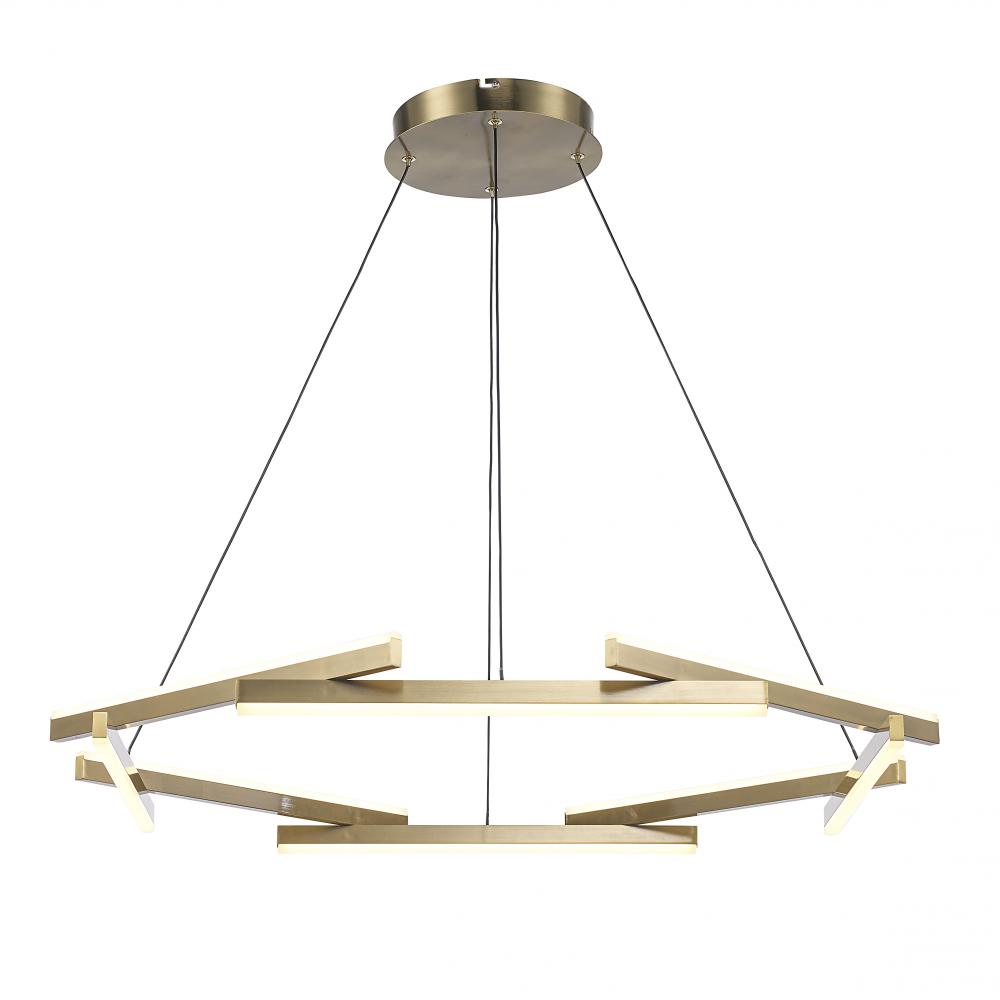 Celestia Chandeliers Antique Gold