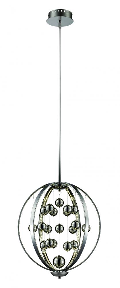 1 LED PENDANT-PC GLOBES-MD