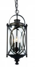 Trans Globe 40414 ROB - 3LT HANGING LANTERN-LG-INTERLO