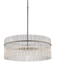 Trans Globe 71096 PC - 6LT PENDANT-VIENNA GLS-PC