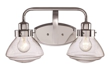 Trans Globe 71622 PC - Colorado 2-Shade, 2-Light Armed Vanity