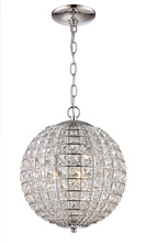 Trans Globe KF-3 PC - 3 Lt Pendant Moonstone Small-Pc