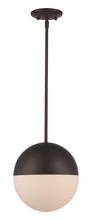 Trans Globe PND-2073 ROB - 1LT PENDANT OPAL BALL SML-ROB