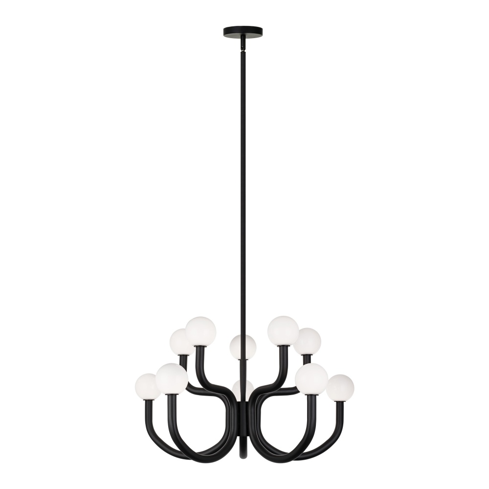 Joelle Matte Black Pendant
