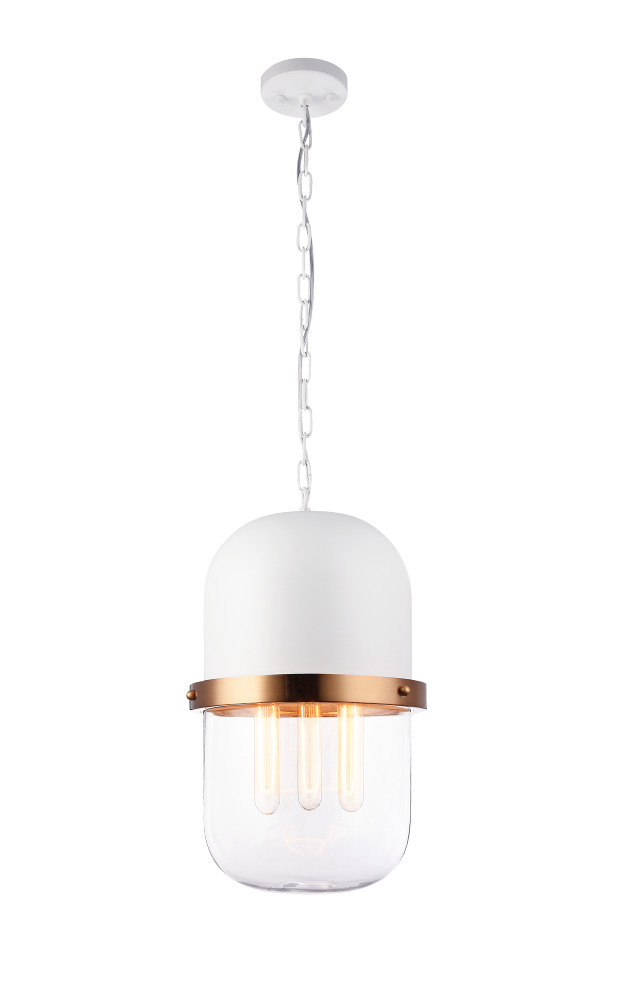 Tillie White Pendant