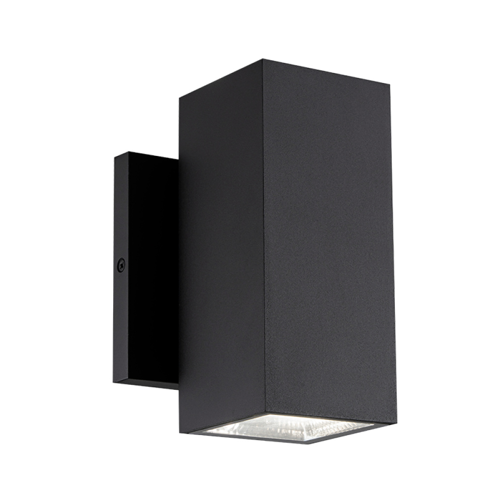 Kubular Matte Black Wall Sconce