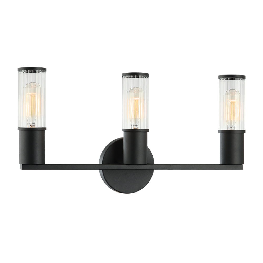 Klarice Matte Black Wall Sconce