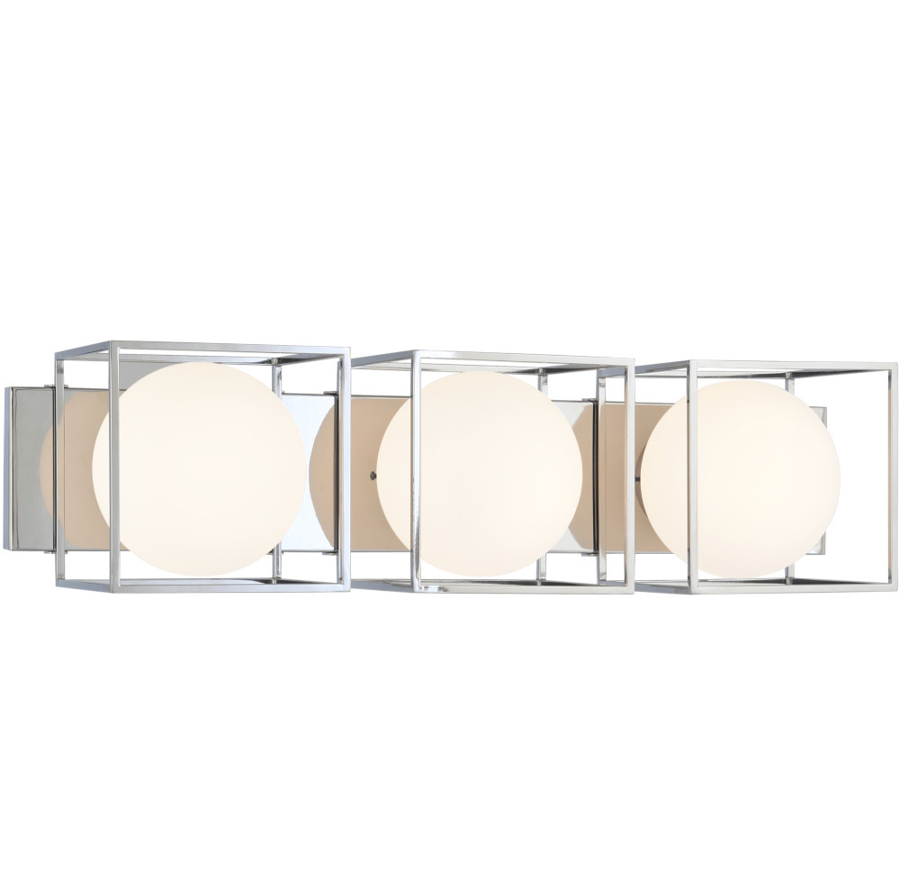 Squircle Chrome Wall Sconce