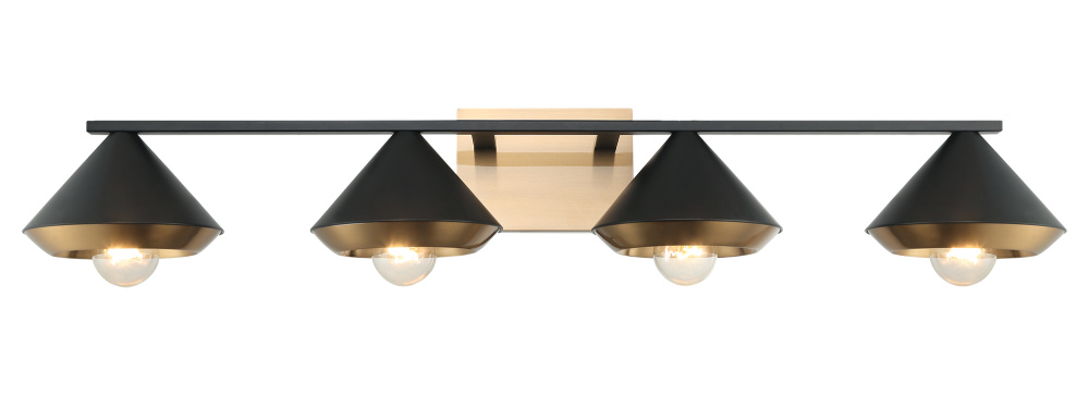 Velax Matte Black Wall Sconce