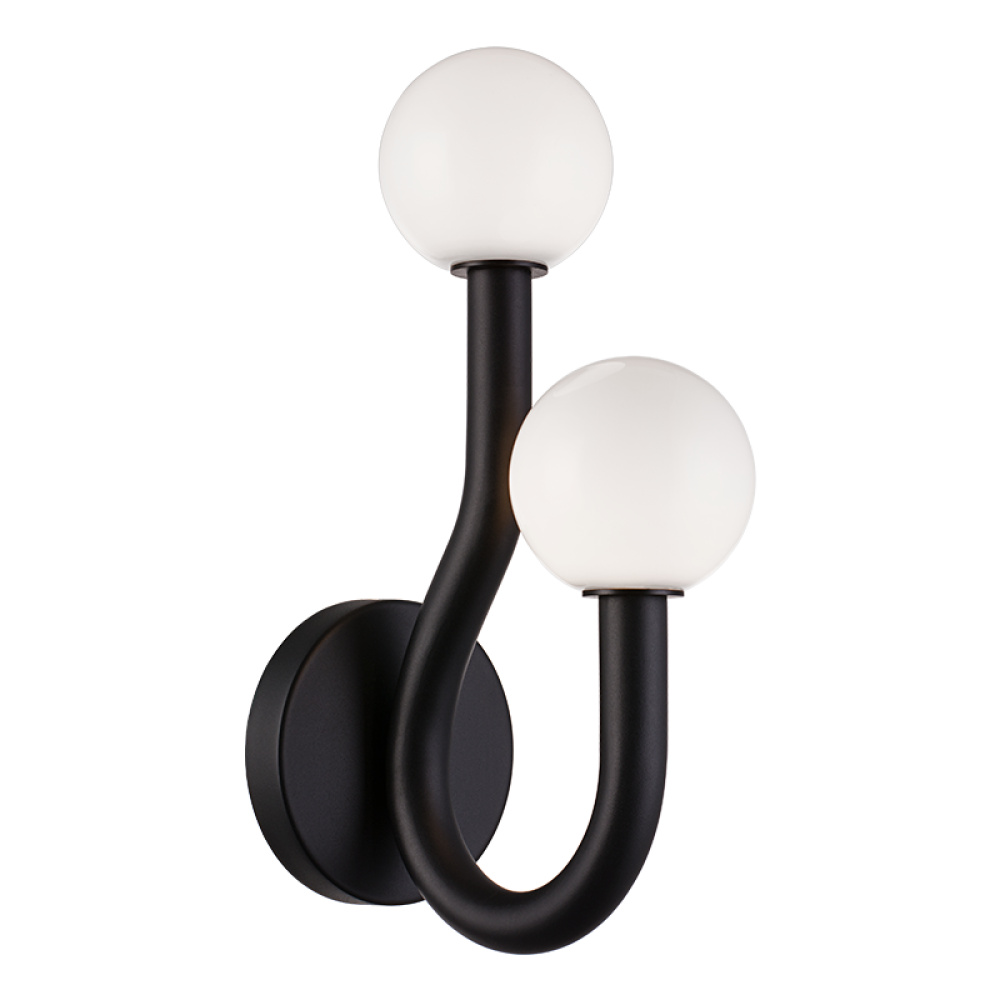 Joelle Matte Black Wall Sconce