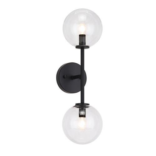 Novo Black Wall Sconce