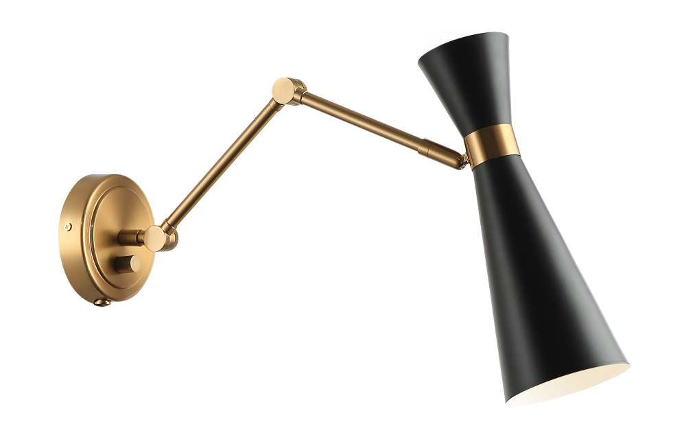 Blaze Black Wall Sconce