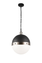 Matteo Lighting C61803BNOP - Torino Brushed Nickel Pendant