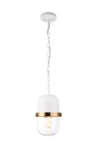 Matteo Lighting C73801WHCL - Tillie White Pendant