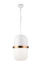 Matteo Lighting C73803WHOP - Tillie White Pendant