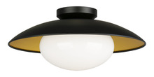 Matteo Lighting M13121BKOP - Hatley Ceiling Mount