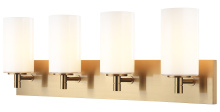 Matteo Lighting S04904AGOP - Candela Aged Gold Brass Wall Sconce