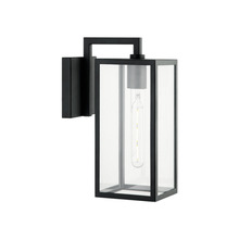 Matteo Lighting S10101MB - Camber Matte Black Outdoor Lighting
