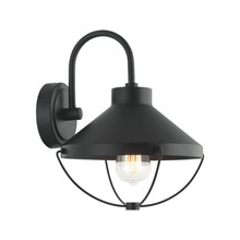 Matteo Lighting S10301MB - Fable Matte Black Outdoor Lighting