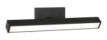 Matteo Lighting S12918MB - 1 LT 18"W "PARALLEL" MATTE BLACK LED WALL SCONCE