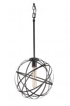 Matteo Lighting C57801BK - Atom Pendant