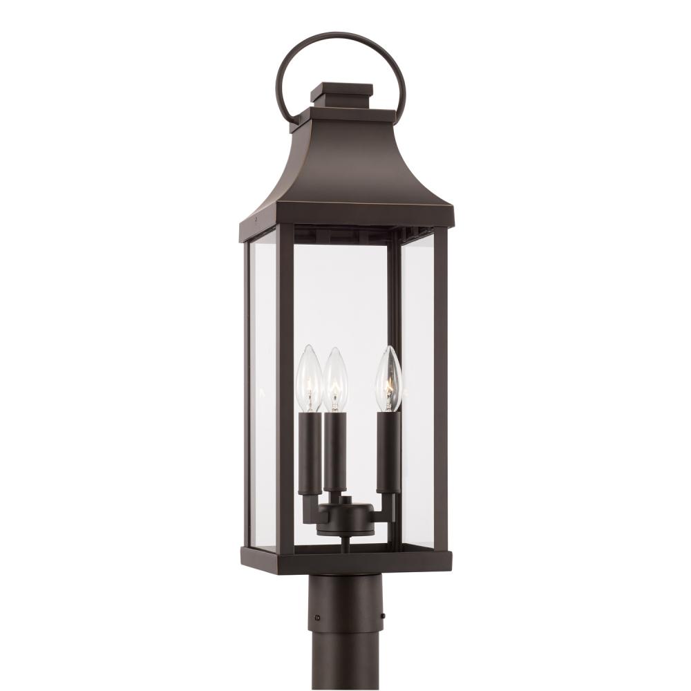 3 Light Outdoor Post Lantern