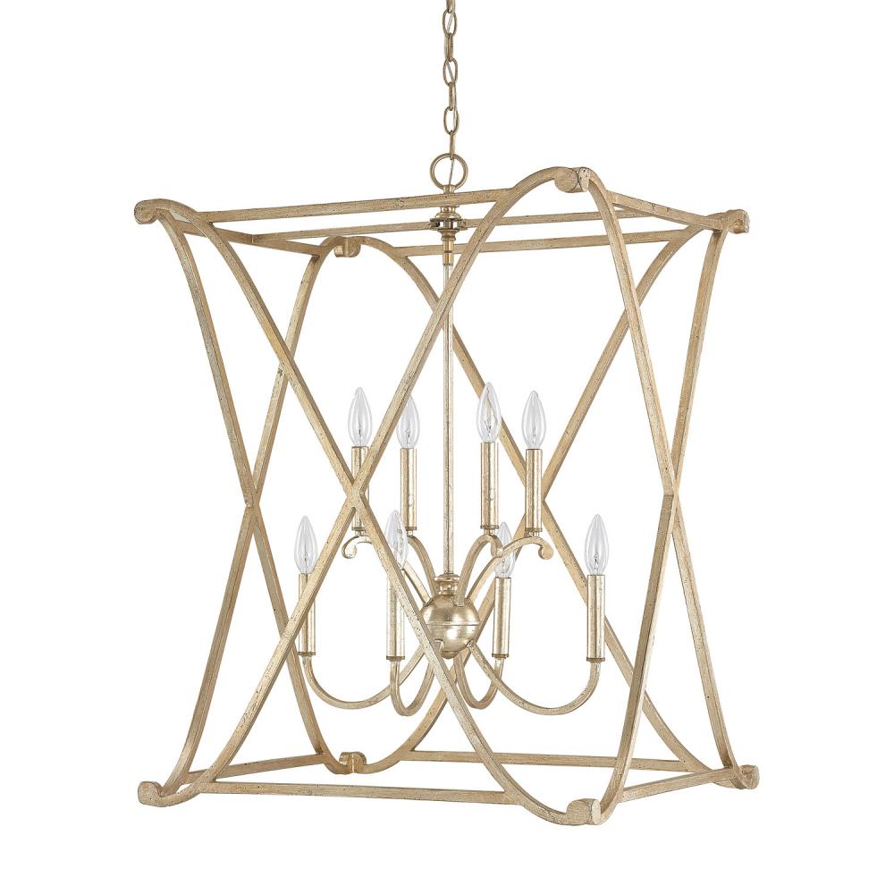 8 Light Foyer Fixture