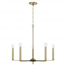 Capital Canada 448651AD - 5 Light Chandelier