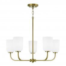 Capital Canada 448851AD-542 - 5 Light Chandelier