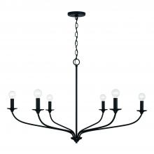 Capital Canada 449961MB - 6 Light Chandelier