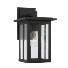 Capital Canada 943811BK - 1 Light Outdoor Wall Lantern