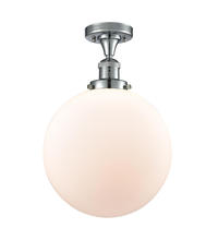 Innovations Lighting 517-1CH-PC-G201-12-LED - Beacon - 1 Light - 12 inch - Polished Chrome - Semi-Flush Mount