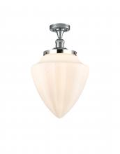 Innovations Lighting 517-1CH-PC-G661-12-LED - Bullet - 1 Light - 12 inch - Polished Chrome - Semi-Flush Mount