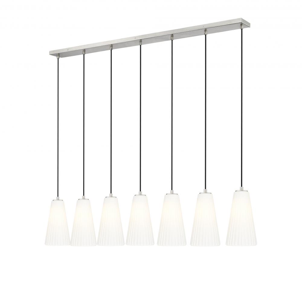 7 Light Linear Chandelier