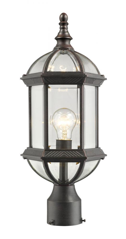 1 Light Outdoor Post Mount Fixture