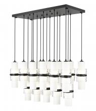 Z-Lite 1946P-17L-MB - 17 Light Linear Chandelier