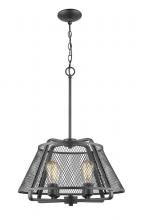 Z-Lite 451-19BRZ - 4 Light Pendant