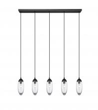 Z-Lite 651P-5L-MB - 5 Light Linear Chandelier