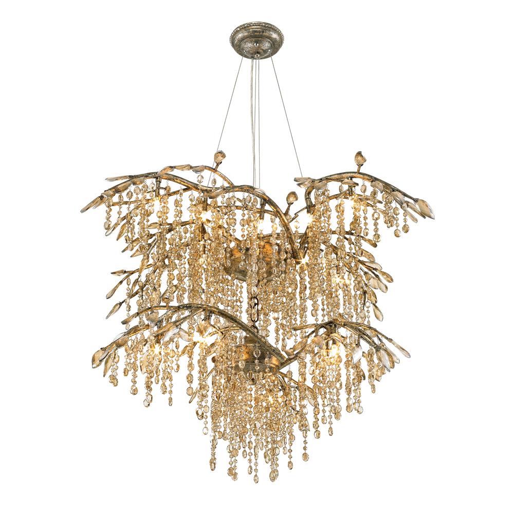 Autumn Twilight 2 Tier - 18 Light Chandelier