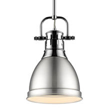 Golden Canada 3604-S CH-PW - Duncan Small Pendant with Rod