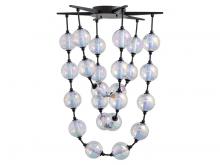 Golden Canada 9013-28 BLK - Perla - 28" Chandelier