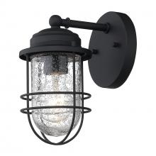 Golden Canada 9808-OWS NB-SD - Seaport Small Outdoor Wall Sconce in Natural Black