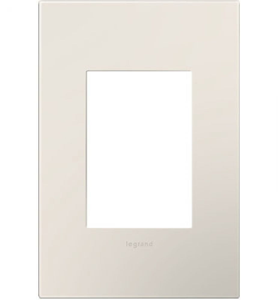 Satin Light Almond, 1-Gang + Wall Plate