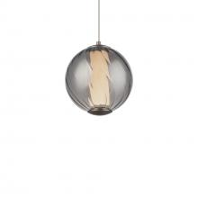 Modern Forms US Online PD-32507-35-SM/AB - Swirly Mini Pendant Light