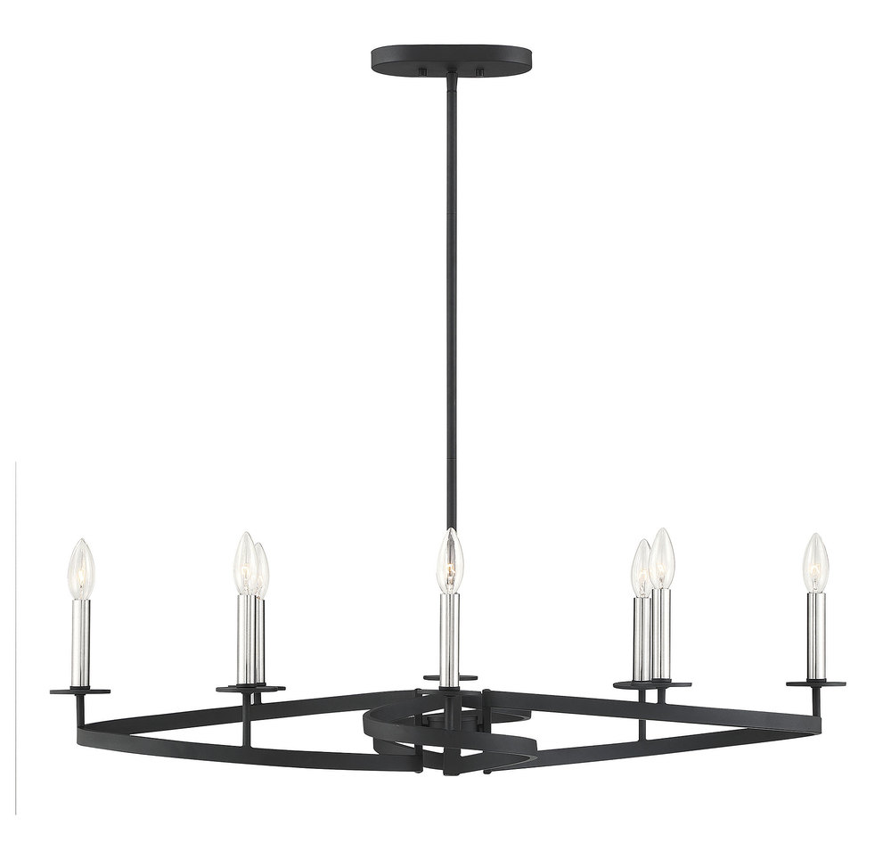 Monteray 8 Light Linear Chandelier