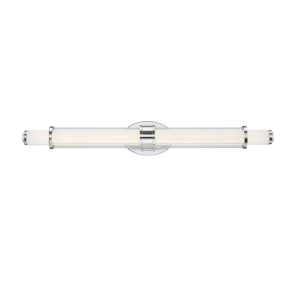 Delaney LED Bathroom Vanity Light in Chrome