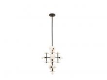 Savoy House Canada 1-1590-9-50 - Amani 9-Light Pendant in Black Cashmere