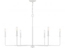 Savoy House Canada 1-2221-6-83 - Salerno 6-Light Chandelier in Bisque White